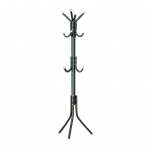 Riidenagi 12 konksuga, eraldiseisev riidenagi esikusse, koridori, magamistuppa ja kontorisse, metallist riidepuu hoidja mantlitele, m&uuml;tsidele ja kottidele must