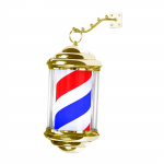 Barber Pole Light juuksurisalongi avatud silt, veekindel, klassikaline, seinalamp, juuksurisalong