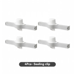 Keeratava korgi tihendusklamber maitseainekott piimapulber soolakoti tihendusklamber suupiste toidu s&auml;ilitusklamber vidina k&ouml;&ouml;gitarvikud