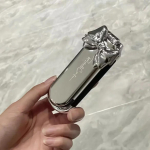 Sliver Bow kokkupandav &otilde;hkpadja kamm peegliga Teemant Bling Rhinestone kosmeetikatoodete reisitasku v&auml;ikese juukseharjaga meigit&ouml;&ouml;riistad