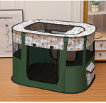 Lemmikloomatarbed Kasside kennel Koerte puur Kinnine lemmikloomade tara telk suur ruum kassipoegade kohaletoimetamise tuba 70x55x40CM roheline