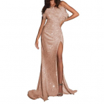 Naiste &otilde;htukleit s&auml;delev litriteta varrukateta bandeau &otilde;lgadeta Slim Fit, p&otilde;randapikkusega, sulgedega dekoor K&otilde;rge piluga kokteilipidu pulmapidu S