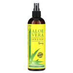 Seven Minerals, Aloe Vera Skin & Body Spray, 12 fl oz (355 ml) yellow