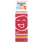 Bioray, Lapsed, Immuunsuse tugevdaja ja Detoksifitseerija, Mustikas, 2 fl oz (60 ml)