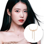 J.ESTINA Herbo Tennise tilgaga kaelakee &ndash; Moodne elegants s&auml;rava tilgakujulise ripatsiga