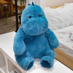 Armas Hiiglane Panda Pl&uuml;&uuml;sist M&auml;nguasi Nukk Karu Hippopotamus Ol&uuml;fant Nukk Lastele T&uuml;drukute Magamispadi Kingitus 50cm blue