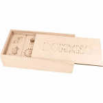 Jeu de soci&eacute;t&eacute; - Bois - Dominos &agrave; colorier - 24 pi&egrave;ces - Mixte - &Agrave; partir de 4 ans
