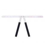 Roostevabast terasest kulmude positsioneerimise joonlaud Kulmude kuldse suhtega nihik 3-punktiline positsioneerimisjoonlaud Microblading kulmujuhiku m&otilde;&otilde;teriist 1pc