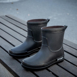 Meeste Veekindlad Libisemiskindlad Kummist Vihmasaapad - Keskmise S&auml;&auml;rega T&ouml;&ouml;- ja Kalap&uuml;&uuml;gisaapad Pl&uuml;&uuml;sist Voodriga 44