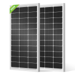 P&auml;ikesepaneel 200W 100W 2 paneeli Monokristalliline Muunduse efektiivsus P&auml;ikesepaneel PERC K&otilde;rge j&otilde;udlusega P&auml;ikeseenergia laadimine Energias&auml;&auml;st Auto Paadi Katus