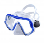 Sukeldumismask Ujumisprillid Scuba Snorkel Silikoonist seelik karastatud klaasist Panoramic HD t&auml;iskasvanutele m&otilde;eldud uduvastane ninakate CHINA