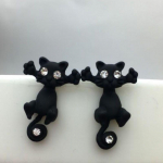 Uus mood Armsad v&auml;rvilised kassik&otilde;rvar&otilde;ngad Stereo l&otilde;hestatud loomad k&otilde;rvar&otilde;ngad augustamine naismodellidele kingitused