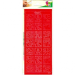 PEEL OFF'S HOUX BOUGIES BOULES ROUGE 105x232