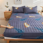 Moodne madratsikate Paks tepitud voodilina Moodtr&uuml;kiga voodipesu Queen King libisemiskindel tolmukate 90x200cm Only Sheet