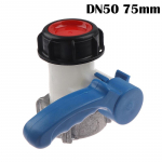 IBC Mahuti 1000L Dn50 75Mm Liiter 62Mm Ekspordiks Isane 2 Tolli Liblikklapi L&uuml;liti DN50 75mm