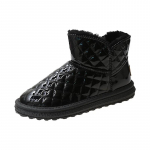 Naiste Lumi Talvised Soojad Palussaapad Veekindlad Slip-On Kingad Lamedad vabaaja talvekingad Naistele Poolsaapad Botas para mujeres 36