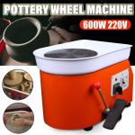 600W 220V 25cm elektriline keraamika rattamasin keraamiline vormimist&ouml;&ouml;riist jalapedaali juhtimisega keraamiline savivorm Art Craft