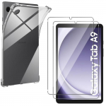 Coque Antichoc + 2 films verre tremp&eacute; pour Samsung Galaxy Tab A9 2023 Phonillico