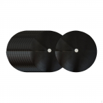 12 t&uuml;kki puumult&scaron;i r&otilde;ngasmatid kaitse umbrohut&otilde;kkekangas v&auml;litingimustesse Diameter 25 cm