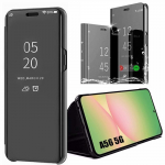 Kaitsekate - BOOLING - Samsung Galaxy A56 5G jaoks - Peeglitefektiga - Tugevdatud kaitse - Must must