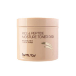 FarmStay Rice & Peptide Moisture Toner Pad (140ml / 4.73 fl.oz., 70 pads) (3 Options) #140ml (70 pads) x 1pcs