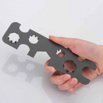 Basin Wrench Sink Plumbers Tool Multi-function Practical Easy to Carry Compact Size Tap Spanner