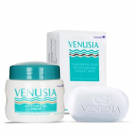 Dr. Reddy's Venusia Moisturzing Cream and Bathing Bar | 24 hour moisturization | Goodness of natural butters| Intensely hydrates | 100g, 75g