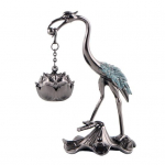 Lootos Viirukip&otilde;leti Peen Metallkujundus Peen T&ouml;&ouml;tlus Kunstiline Atmosf&auml;&auml;r Ahju Kaunistus