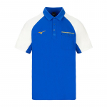 Mizuno Quick-Dry Hingav L&uuml;hikeste Varrukatega Spordipolo S&auml;rk Unisex Polo S&auml;rgid Kobalt-Sinine C2CC43Z125 S