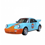 M&otilde;&otilde;tkava 1/24 Porsche 964 Carrera RS 911 Sulamist Auto Diecasts & M&auml;ngus&otilde;idukid Automudel Heli ja Valgus Tagasit&otilde;mmatav Auto M&auml;nguasjad Lastele Kingitused sinine