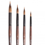 Pikendatud terava otsaga kahekihilised akvarellpintslid, mopipintsel, joonepintsel 2-in-1, oravakarva ja nailonkarva segust v&auml;rvipintsel kunsti detailide maalimiseks