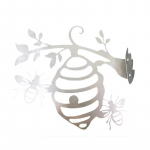 Kodu Aia Dekor Metallist K&auml;rgstruktuur Mesilase Siluett Kunst Ripats V&auml;litingimustes Panus Aia Aed Loov Aia Kaunistus K&auml;sit&ouml;&ouml; Tarvikud nagu n&auml;idatud v&auml;rv