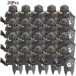 12CM 20tk Keskaegne S&otilde;jav&auml;gi Haldjate Vald Lord Of Elven Guard Armee Orkide P&auml;kapikkude S&otilde;dalased S&otilde;rmuste Lapsed Mini Kokkupandavad Ehitusklotside Figuurid