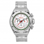 Invicta Racing Kronograaf Roostevaba Teras Valge sihver Kvartskell 47746 Meeste kell valge