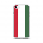 Coque iPhone - Hongrie - Drapeau - Supp - Plastik l&auml;bipaistev - Design Fin et L&eacute;ger