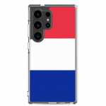 Coque T&eacute;l&eacute;phone - Samsung - Galaxy S24 - Drapeau France - Souple - Mitmev&auml;rviline