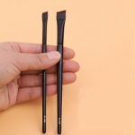 2tk Brow Contour Brush Kulmude silmalaineri pintsel Professionaalne v&auml;ikese nurga all oleva kulmupintsel Eye Brow Brow Pintsel Meigit&ouml;&ouml;riistad 2pcs*A101