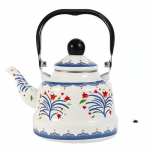 1,1L Hiina stiilis emailiga teekann keeduveekeetja emailiga veekeetja kohvikeetja majapidamises kasutatav emailiga veekeetja keeva veekeetja