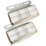 Avasta tuulte j&auml;rgmise p&otilde;lvkonna 4-poolne helendav m&auml;rgistustuli, stiilne, 42 &uuml;likerget LED-i, 24 punane