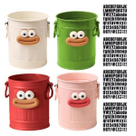 Multikas Pliiatsihoidja &Uuml;mmargune Vertikaalne Pliiatsihoidja Kontorisse Koju &Otilde;ppimiseks Lauale 4pcs with sticker mitmev&auml;rviline