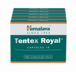 Himalaya Tentex Royal Kapslid, 10 x 5 Blister, Looduslik Energia- ja Tulemuslikkuse Tugevdaja Meestele, Kokku 50 Kapslit