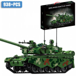 S&otilde;jav&auml;e II maailmas&otilde;ja MOC Leopard 2A7 armee peamine lahingutank s&otilde;durid ehitusklotsid tellised M1 T90M tankikomplekt lastele poistele kingitused