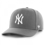 Casquette - 47 BRAND - Low Profile Cap - Charcoal - Homme - 85% acrylique, 15% laine