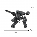 Buildmoc Metallist Mehhaanilised Hammasrattaga Tahked Rex Robotid Mudel MOC Komplekt Ehitusklotsid Komplektid M&auml;nguasjad Lastele Laste Kingitused M&auml;nguasi 1883 TK Klotse