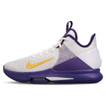 Nike LeBron Witness 4 EP Lakers Meeste Tossud Valge Kollane V&auml;ljakulilla Lilla CD0188-100 44