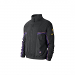Nike NBA Logotr&uuml;kiga seisva kraega jakk Meeste jakid Must CJ7148-010 S