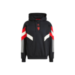 Adidas Originals Manchester United Pehme Mugav L&otilde;tv L&otilde;ige Rinnam&auml;rk Ameerika Huppar Meeste huppar Must IS6521 M black