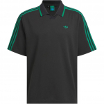 Adidas Originals Ss24 Rolling Links Seeria Logo Spordiklassika Pusa L&uuml;hikeste Varrukatega Polo S&auml;rk Meeste Polo S&auml;rgid Must JE6721 XS