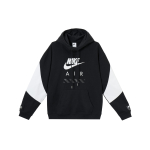 Nike V&auml;rviplokk Kapuutsiga Pullover Kolledži stiil Pikkade varrukatega sviiter Meeste Sviiter Must HJ0274-010 L white