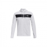 Under Armour Kapuutsiga kirjapildiga lukuga pika varrukaga jakk Meeste jakid Valge 1361621-100 L